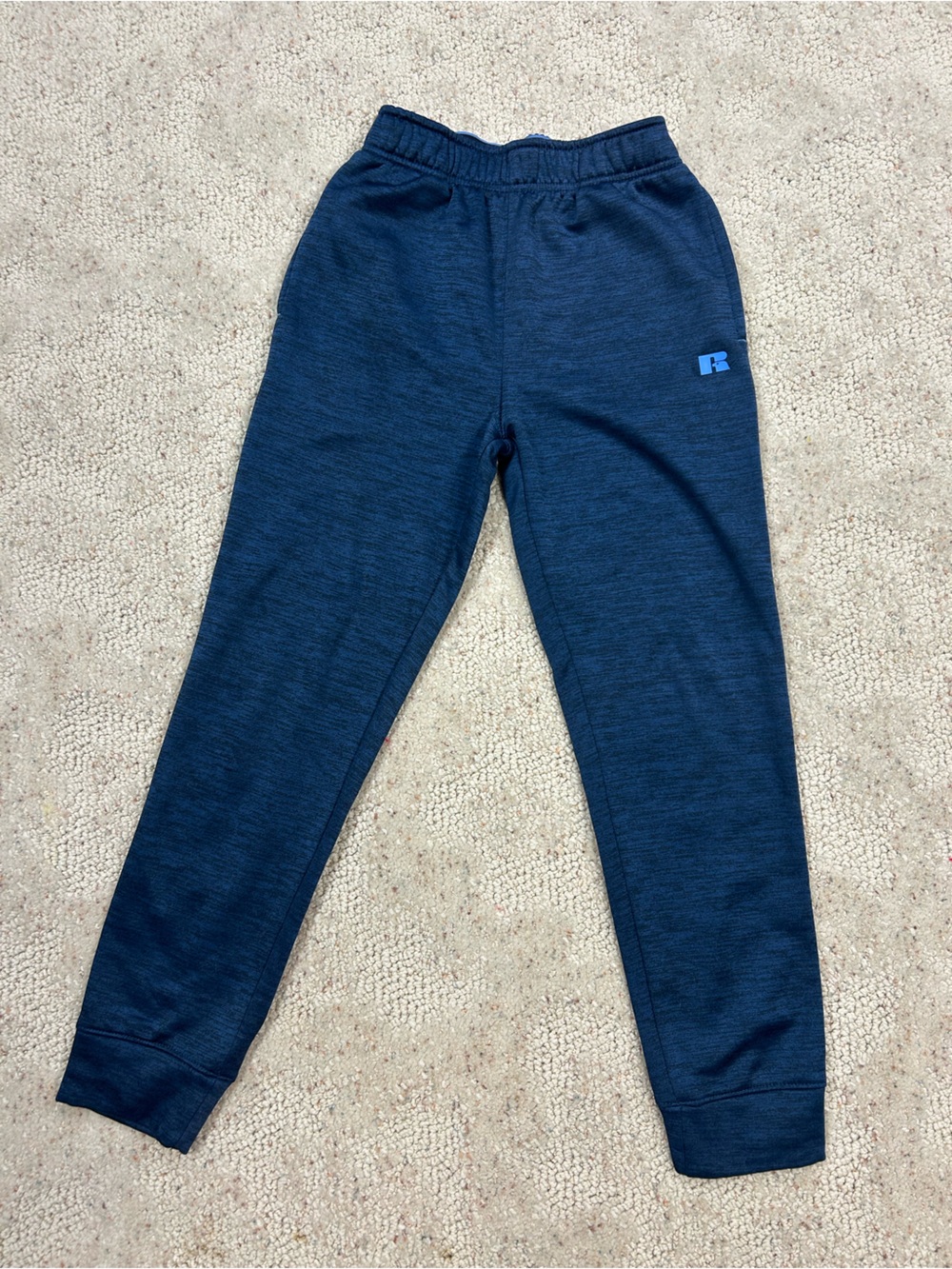 Russell Athletic Kids Navy Blue Jogger Sweatpants size M 10/12